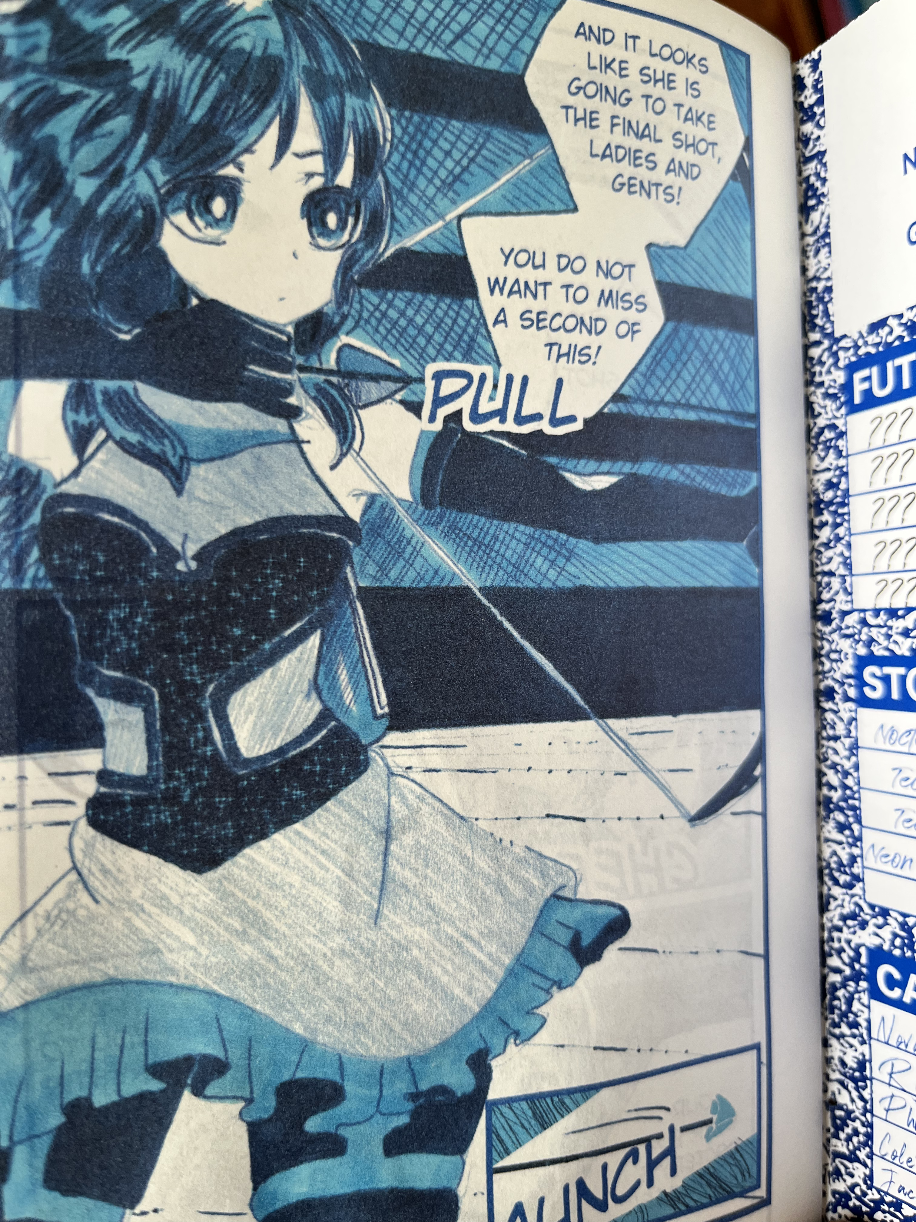 NOCT - Blue Manga Print Club Package