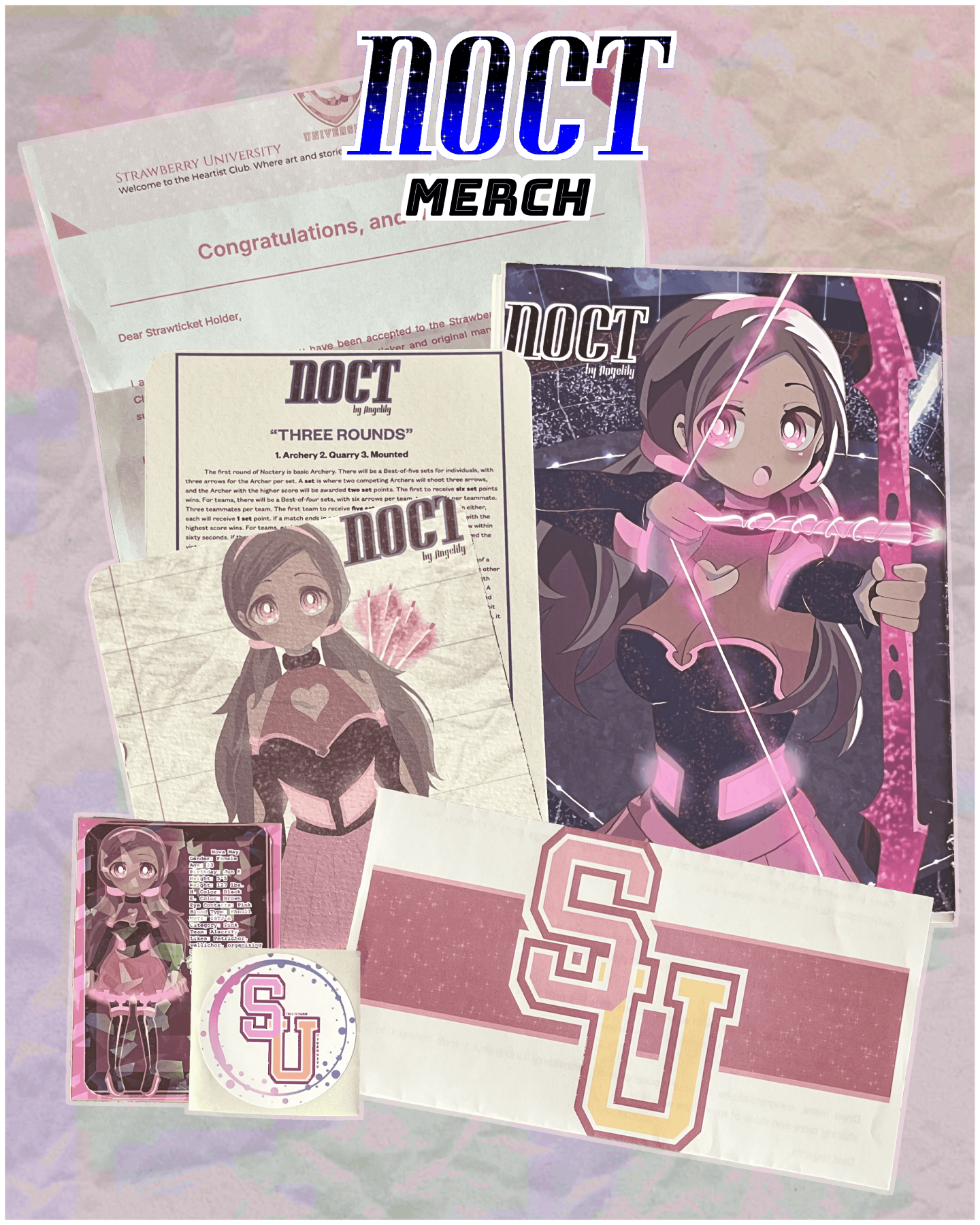 NOCT - Blue Manga Print Club Package